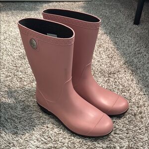 Ugg Pink Women's Rain Boots